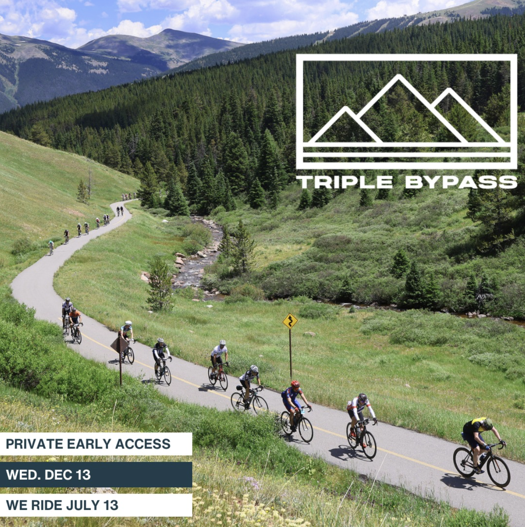Triple bypass bike outlet ride